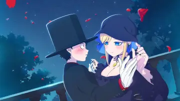 Zasłona к сериалу "Shinigami Bocchan to Kuro Maid" #1319472