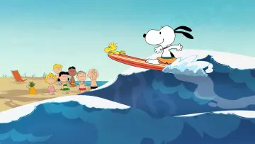 Zasłona к сериалу "Snoopy i jego show" #1387725