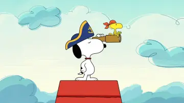 Zasłona к сериалу "Snoopy i jego show" #1387731