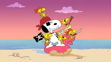 Zasłona к сериалу "Snoopy i jego show" #1387734