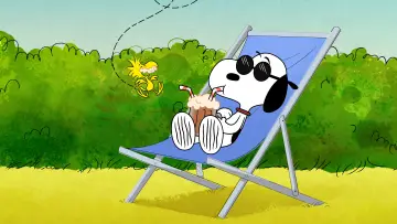 Zasłona к сериалу "Snoopy i jego show" #1387736