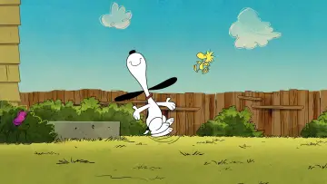 Zasłona к сериалу "Snoopy i jego show" #1387737
