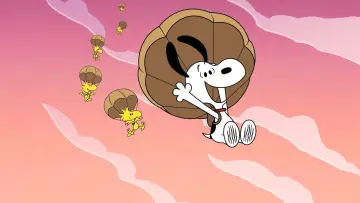Zasłona к сериалу "Snoopy i jego show" #1387751