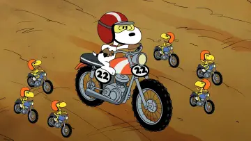 Zasłona к сериалу "Snoopy i jego show" #1387771