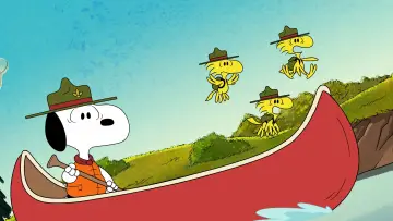 Zasłona к сериалу "Snoopy i jego show" #1387772