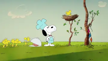 Zasłona к сериалу "Snoopy i jego show" #1387788