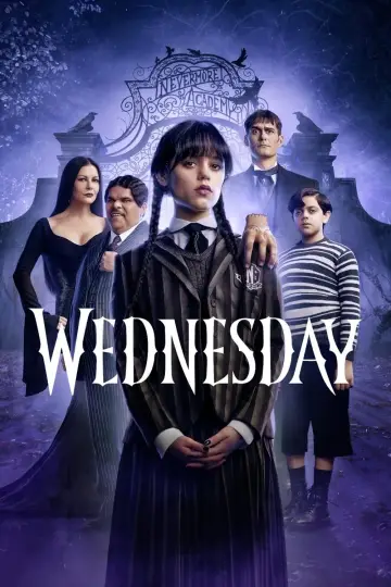 Plakat к сериалу "Wednesday" #1273403