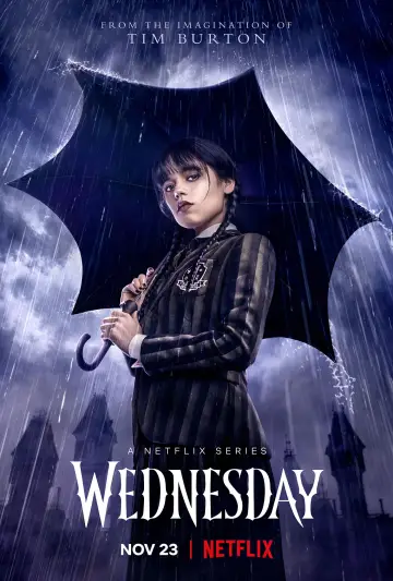 Plakat к сериалу "Wednesday" #1273410
