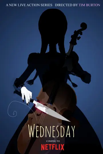 Plakat к сериалу "Wednesday" #1273412