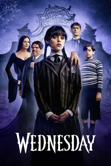 Plakat к сериалу "Wednesday" #1273413