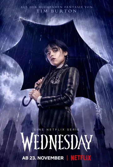 Plakat к сериалу "Wednesday" #1273429