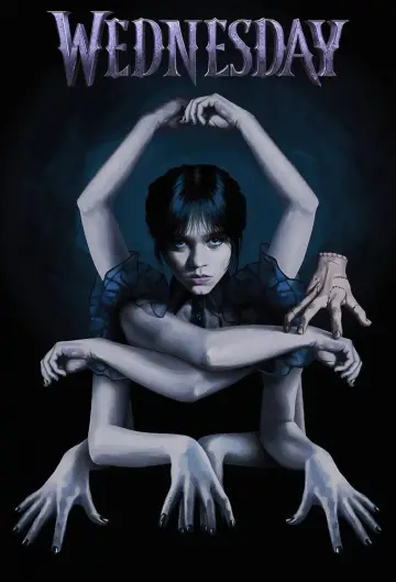 Plakat к сериалу "Wednesday" #1273483