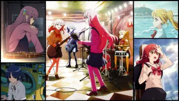 Zasłona к сериалу "ぼっち・ざ・ろっく！" #1455309