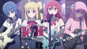 Zasłona к сериалу "ぼっち・ざ・ろっく！" #1455315