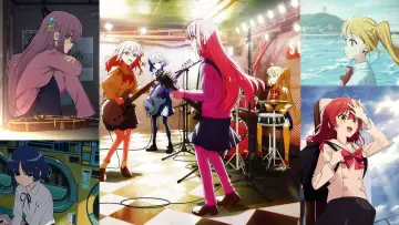 Zasłona к сериалу "ぼっち・ざ・ろっく！" #1455316