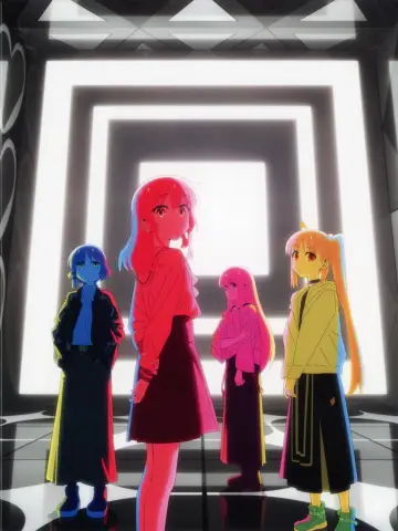 Plakat к сериалу "ぼっち・ざ・ろっく！" #1455334