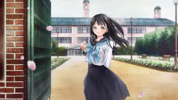 Zasłona к сериалу "明日ちゃんのセーラー服" #1423319