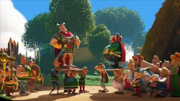 Zasłona к сериалу "Asteriks i Obeliks: Walka wodzów" #1396573
