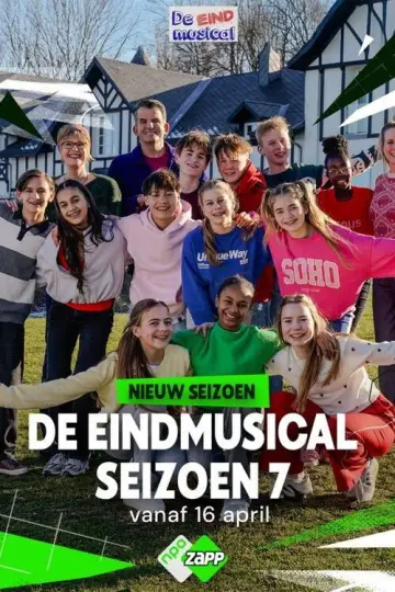 De Eindmusical plakat
