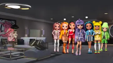 Zasłona к сериалу "Rainbow High" #1408658