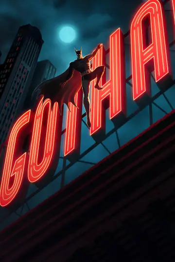 Plakat к сериалу "Batman: Mroczny mściciel" #1335541