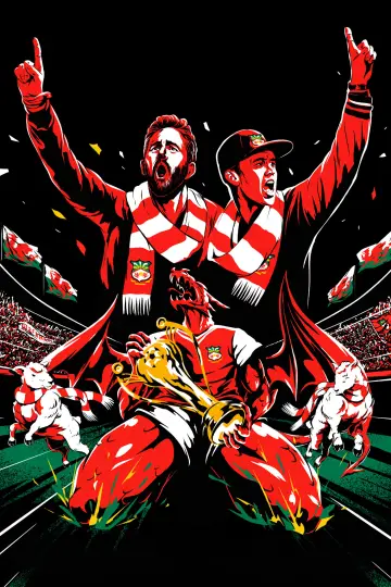 Plakat к сериалу "Witamy we Wrexham" #1335873