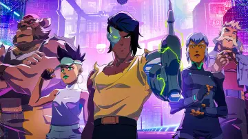 Zasłona do serialu "Captain Laserhawk: A Blood Dragon Remix" #1874200