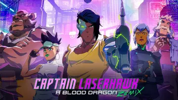 Zasłona do serialu "Captain Laserhawk: A Blood Dragon Remix" #1874210