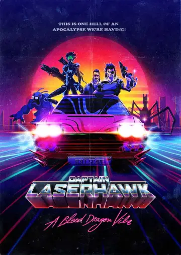 Plakat do serialu "Captain Laserhawk: A Blood Dragon Remix" #1874238
