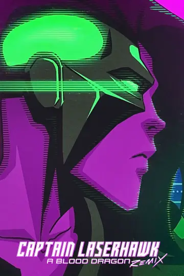 Plakat do serialu "Captain Laserhawk: A Blood Dragon Remix" #1874240