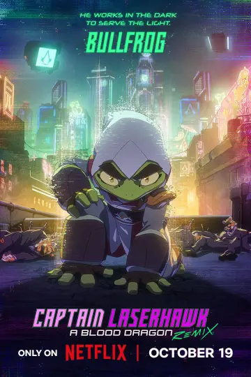 Plakat do serialu "Captain Laserhawk: A Blood Dragon Remix" #1874243