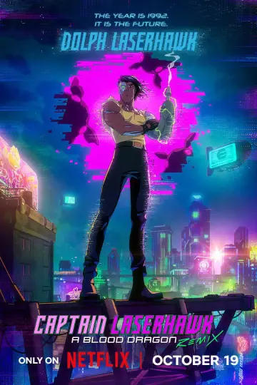 Plakat do serialu "Captain Laserhawk: A Blood Dragon Remix" #1874244