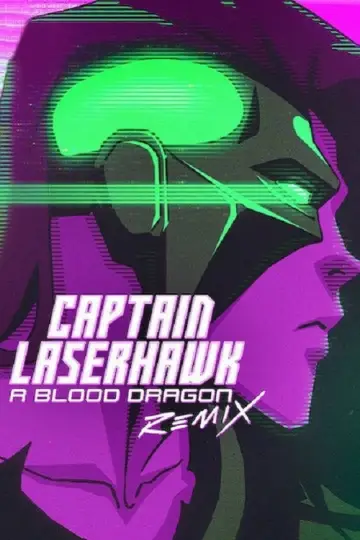 Plakat do serialu "Captain Laserhawk: A Blood Dragon Remix" #1874246