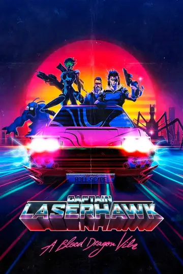 Plakat do serialu "Captain Laserhawk: A Blood Dragon Remix" #1874247