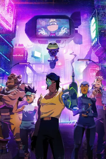 Plakat do serialu "Captain Laserhawk: A Blood Dragon Remix" #1874248