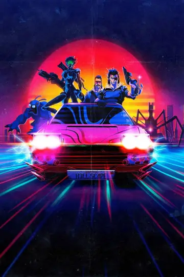 Plakat do serialu "Captain Laserhawk: A Blood Dragon Remix" #1874249