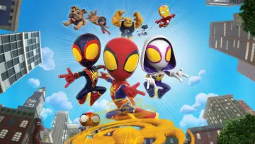 Zasłona к сериалу "Spidey i super-kumple" #1297582