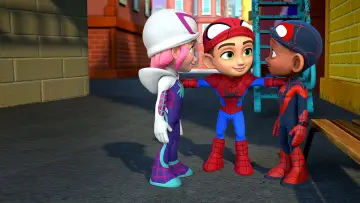Zasłona к сериалу "Spidey i super-kumple" #1297588