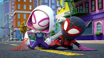 Zasłona к сериалу "Spidey i super-kumple" #1297590
