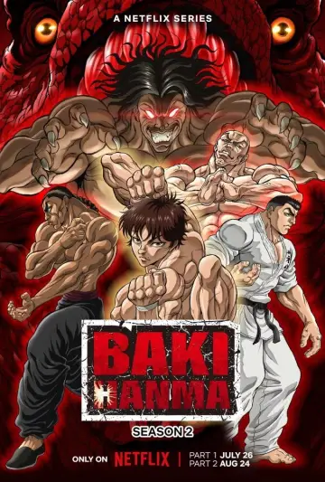 Plakat к сериалу "Baki Hanma" #1369657