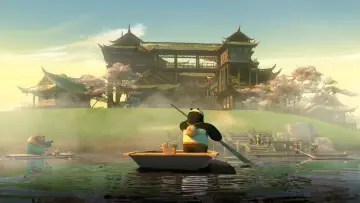 Zasłona к сериалу "Kung Fu Panda: Smoczy rycerz" #1368726