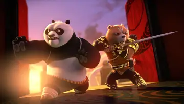 Zasłona к сериалу "Kung Fu Panda: Smoczy rycerz" #1368741