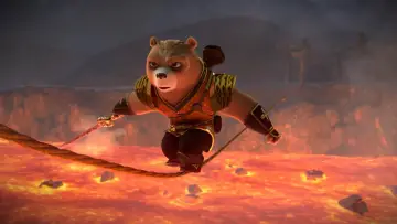 Zasłona к сериалу "Kung Fu Panda: Smoczy rycerz" #1368743