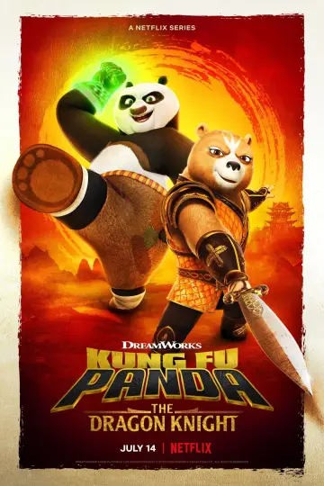 Plakat к сериалу "Kung Fu Panda: Smoczy rycerz" #1368764