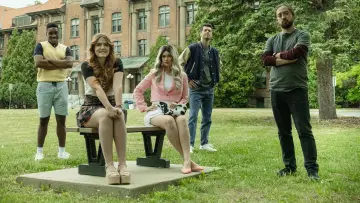 Zasłona do serialu "Całkowicie w liceum" #1509935