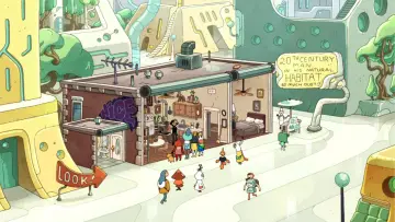 Zasłona к сериалу "Pora na przygodę: Fionna i Cake" #1315652