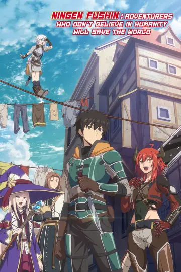 Ningen Fushin no Boukensha-tachi ga Sekai wo Sukuu you desu plakat