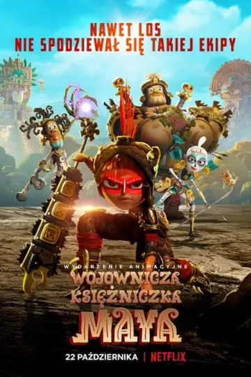 Wojownicza księżniczka Maya plakat