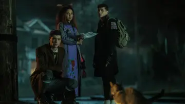 Zasłona к сериалу "Martwi detektywi" #1451452