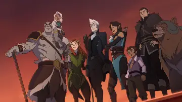 Zasłona к сериалу "Legenda Vox Machiny" #1288169